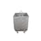 Steele Canvas Basket 10 BU Permanent Truck Blue Vinyl w/Grey Vinyl - 3in Casters 9210VBLUVGRYW3 - alternate 5